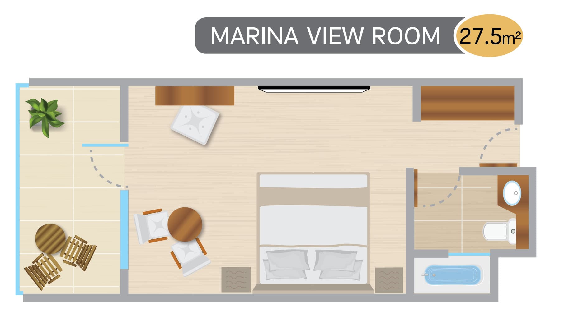 Marina View Zimmer
